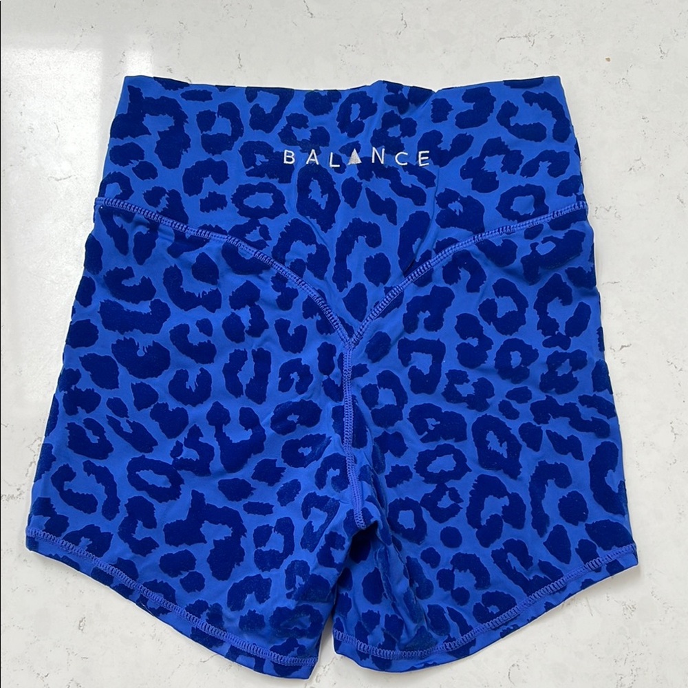 Balance Athletica Blue Leopard Print